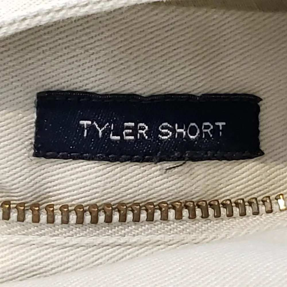 Vintage Polo Ralph Lauren Tyler Shorts Mens Size 40 Khaki Pleated Chino Cotton